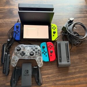 Nintendo Switch Console essential starter pack!